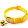 Fivela de cor de pata de cachorro multicolorida coleira para cachorro decoração de pescoço de cachorro fivela de plástico coleira de gato acessórios de tração anti-perda