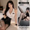 Mariposa Susurro Lencería Sexy Estilo Deseo Puro Secretaria de Oficina Cita Juego de Rol Falda Bodycon Uniforme A271