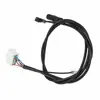 No. 9 Scooter Eléctrico Zt3 Pro Cable Adaptador Luz Trasera Arnés Luz de Freno del Manillar Accesorios de Repuesto del Cable de Alimentación