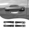 Adecuado para Toyota 14-17 Tantu Tundra, decoración de manija de puerta modificada, cubierta de protección de manija de puerta, marco de decoración