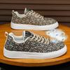 Zapatos de Lona para Hombre, Caña Baja, Nuevo Estilo Invierno 2025, Tenis Estampados de Caña Baja de Nicho, Zapatos Deportivos Casuales Gruesos de Moda para Hombre