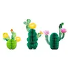 Colgante de Panal de Cactus Transfronterizo Temporada de Graduación Decoración Creativa de Planta Bola de Panal Suministros para Fiestas Mexicanas Venta al por Mayor