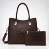 Bolsa Feminina 2026 Novo Estilo Europeu e Americano Padrão de Crocodilo Conjunto de Duas Peças Bolsa de Ombro Única Grande Capacidade Super Armazenamento Bolsa Tote