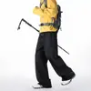 Pantalones Rectos Casuales Sueltos Primavera y Verano 2026 Pantalones Rectos Funcionales de Alta Calidad Negro Azul Marino