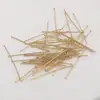 Aguja con Forma de T Chapada en Cobre y Oro de 18 Quilates Accesorios para Pulseras de Cuentas Hechas a Mano DIY Pendientes Joyería para Orejas Materiales