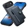 Adequado para Iphone18Promax Porta-Cartão Dois em Um Carregamento Sem Fio Magnético Magsafe Capa de Couro para Celular