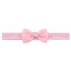 Diadema Infantil de Color Sólido con Lazo de Venta Caliente Transfronteriza Diadema para Bebé de Color Caramelo Accesorio para el Cabello de Cinta Acanalada Nudo Plano 644