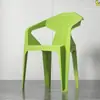 Mesa y Silla de Plástico para Patio Exterior Combinación Mesa para Puesto de Comida Mercado Nocturno Silla con Respaldo Barbacoa Impermeable Protector Solar Playa Exportación