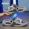 Sandalias Deportivas Antideslizantes de Doble Uso para Hombre Apcans Populares de Suela Blanda Verano 2025 Nueva Ropa Exterior para Conducir