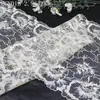 Encaje de bordado de malla floral negro de doble cara estilo europeo Tanglong, decoración de falda de ropa, ribete de encaje para lencería, accesorios DIY