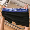 Roupa Íntima Masculina Heybro Algodão Puro Algodão Grafeno Respirável Boxer de Cintura Média Boxer Masculino Respirável e Antibacteriano