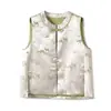 Chaleco de Alta Calidad Elegante y Rejuvenecedor para Madres de Edad Media Nuevo Otoño e Invierno Chaleco Exterior de Nuevo Estilo Chino Retro Chaleco