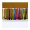 8198Diy - Accesorios de joyería con cuentas, cadena de metal de 2,4 mm, cadena de cuentas con pintura en aerosol de color, cadena para etiquetas