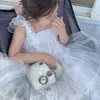 Bolso Nuevo para Niños 2024 Moda de Gama Alta Portátil Princesa Diana Niña Bolso de Hombro Francés de Nicho