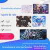 Fábrica por atacado Office gaming mouse pad grande grosso tapete de mesa preto simples publicidade tapete impresso padrão impresso