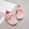 Zapatos para Niñas Otoño 2024 Nuevo Estilo Tenis Suela Suave Transpirables Zapatos Papá Niños Medianos y Grandes Zapatos para Correr Niños Modernos