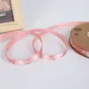 Cinta de Poliéster Inglesa de 1cm Flor Material de Empaque Floristería Floricultura Hecho a Mano DIY ramo Cinta Cinta de Satén Decoración