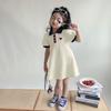 Vestido de Verano Tongsen Tongma para Niñas 2026 Nuevo Casual Vestido Camiseta Verano Niños Polo Vestido de Princesa