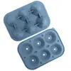 Bandeja de silicona para cubitos de hielo transfronteriza molde para comida de bebé suplemento de hielo cubitos de hielo molde para hornear pasteles forma de animal grado alimenticio casero para el hogar