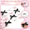 Pinza para el Cabello Mini Lazo Dulce Dopamina Estilo Y2K Pinza de Pato Cinta Estilo Ballet Pasador Pequeño Accesorio para el Cabello Trenzado
