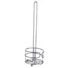 Suporte Vertical de Papel Higiênico para Bancada Aço Inoxidável Arte em Ferro Suporte para Lenços Rack de Armazenamento de Rolo de Papel Sem Furos para Mesa de Cozinha Em Estoque