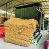Techo Sintético de Paja para Paisajismo de Lugares Escénicos Techo Impermeable Cifrado para Techos de Villas Techo de Paja para Casas de Campo Decoración Exterior PE Ignífugo