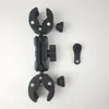 Cámara de Acción Montura para Bicicleta Motocicleta Soporte Antirrobo Giratorio Universal Disparo Pinza Fuerte Montura para Ciclismo