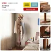 Perchero de Madera Maciza de Pie Perchero para Ropa de Habitación Perchero de Piso para Entrada de Sala de Estar Perchero para Abrigos y Sombreros Nuevo Estilo 2026