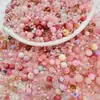Contas de Arroz Coloridas de Vidro Cor Sólida Contas Soltas Pulseira DIY Feita à Mão Corrente de Celular Acessórios de Joias com Contas