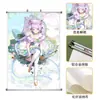 Fábrica de Guangdong Menina de Corridas de Cavalos Anime Pintura de Pendurar Tecido Impresso Pôster Bidimensional Periférico Jogo Rolo de Pintura de Pendurar