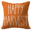 El Producto Nuevo Más Vendido de Amazon Funda de Almohada Estampada de Lino Pavo de Acción de Gracias Calabaza Decoración de Sala de Estar Venta Directa de Fábrica