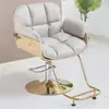 Silla de Barbería de Alta Gama de Moda, Taburete para Salón de Peluquería, Silla Especializada para Salón, Silla para Cortar el Cabello, Silla para Teñir el Cabello Modelo Nuevo