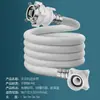 Manguera de Extensión para Tubería de Agua Caliente de 4 Puntos Roscada, Venta al por Mayor, Accesorios Conectores de Tubería de Agua, Tubería de Entrada de Agua