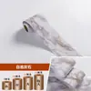 Papel tapiz de mármol autoadhesivo de 10 m para comercio exterior, moldura de pared, renovación decorativa, adhesivo impermeable y a prueba de humedad