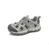 Leve e confortável~malha de couro macio respirável sapatos de pai para mulheres, 2026 primavera e outono novos tênis de caminhada outdoor com sola grossa