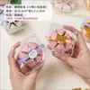 Caja de Galletas Frasco Empaque Caja de Regalo Bolsa Crujiente de Copo de Nieve Galletas para Hornear Dulces Comida Vaca Caramelo Rodante Sello Adhesivo Vacío