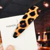 Clip lateral de estilo nuevo europeo y americano Pinza para el pelo de placa acrílica súper vendida transfronteriza de Amazon Nueva versión clip BB estampado de serpiente leopardo Accesorios para el cabello