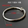 Anillos para Colgar Cortinas Cortina de Ducha Ganchos a Presión Móviles Anillas de Acero para Llaveros Accesorios para Palo de Bandera y Póster