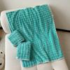 Toalla de playa absorbente para natación, dormitorio, moda, terciopelo de burbujas, toalla de baño para parejas, conjunto de tres piezas, gruesa, cálida, sin pelo