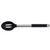 En stock Vajilla de Silicona Acero Inoxidable Mango de Acero con Cubierta de Silicona Antiescaldado Juego de Utensilios de Cocina Cuchara de Cocina Colador