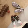 Zapatillas Casuales de Malla Transpirable Planas para Mujer Modelo Nuevo 2026, Zapatos de Entrenamiento Alemanes Versátiles para Mujer, Zapatos Planos de Moda para Mujer