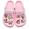Nueva Serie de Picnic de Primavera Hebilla de Zapato Zuecos Zapato Flor Cruzada Comercio Electrónico Transfronterizo Caucho Suave de PVC Accesorios Decorativos Desmontables