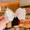2023 Horquilla de Mariposa Móvil Super Hada para Niños Accesorios Inteligentes para el Cabello Nuevo Lazo para la Parte Trasera de la Cabeza Tocado Venta al por Mayor