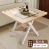 Mesa Plegable, Mesa de Comedor para Uso Doméstico, Alquiler de Apartamento Pequeño, Mesa de Comedor, Mesa de Mahjong, Mesa Cuadrada, Mesa Sencilla para Tareas y Estudio