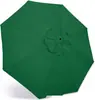 Tela de repuesto para funda de sombrilla de patio exterior, tela para protección solar y a prueba de lluvia de sombrilla de balcón, tela de repuesto para sombrilla romana de poste central de jardín