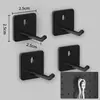 Accesorios para panel perforado ganchos decorativos estante de almacenamiento de agujero redondo organizador de escritorio de montaje en pared pegatinas magnéticas