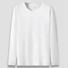 Camiseta de Manga Larga Otoño al por Mayor para Hombre Top Holgado talla extra Suéter de Moda para Hombre Primavera y Otoño Camisa Base Ropa de Otoño para Hombre