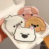 Presilha de cabelo mágica de cachorrinho de desenho animado fofo para mulheres, uma ferramenta mágica para arrumar cabelos soltos, presilha para franja que não danifica o cabelo