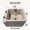 Tina de Pies Foshan Ajustable Agua Caliente y Fría Base para Pies Material ABS Resistente a Caídas Pie Desmontable en stock