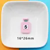 Celebridad de Internet Mini Perfume Cosmético Crema de Labios Roja Gel Gel Resina Goteante Accesorios para Funda de Teléfono Anillo para el Cabello Infantil Bolsa de Material